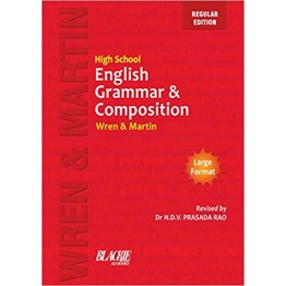 Wren & Martin High School English Grammar